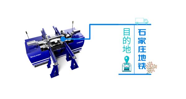 出發(fā)！目的地是2000公里外的石家莊地鐵